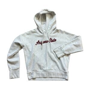 COLLEGIATE Champion Reverse Weave Hoodie – ASU Drop Shoulder – Women’s S